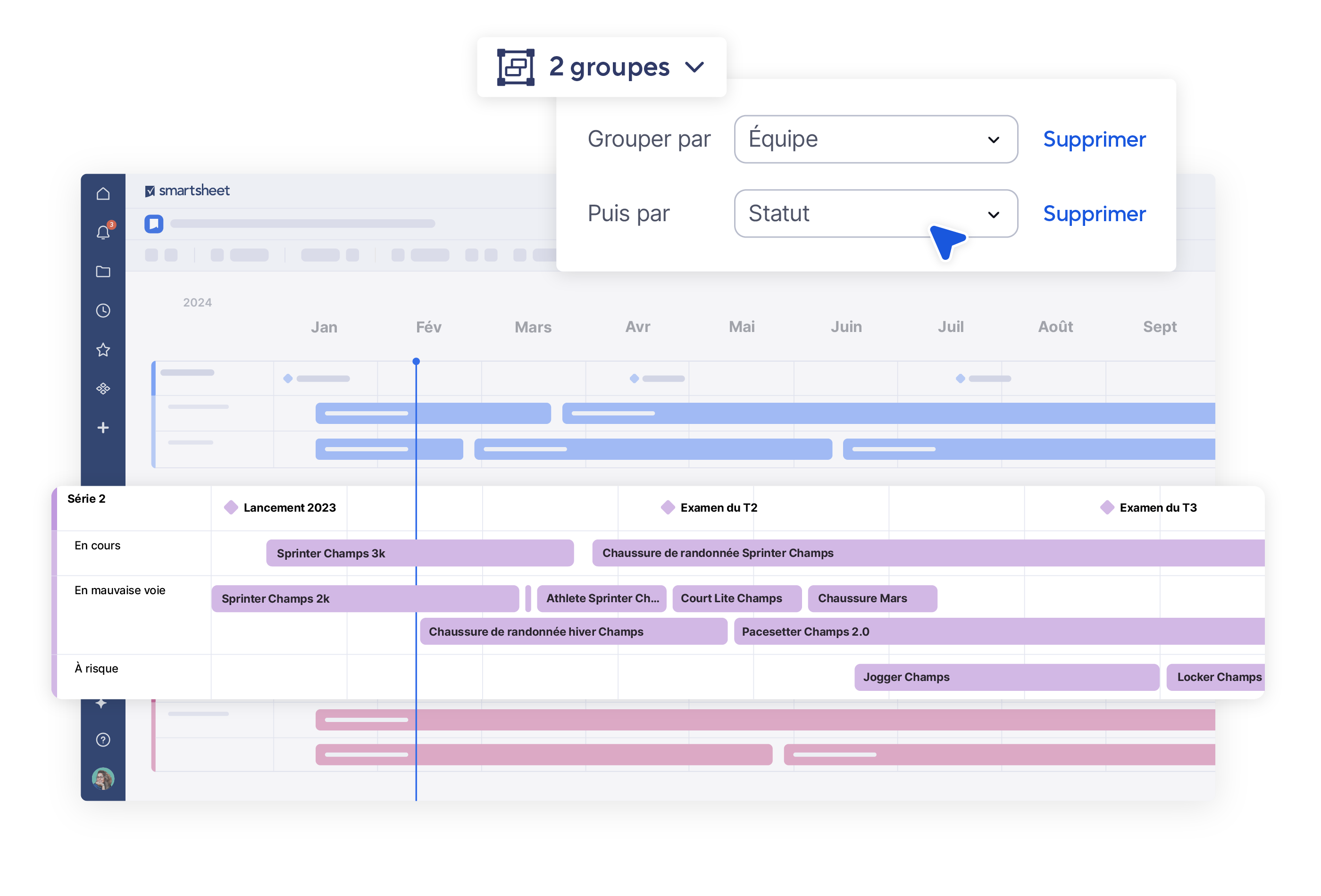 Features Timeline View