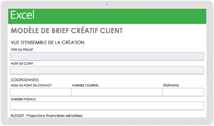 Brief créatif client