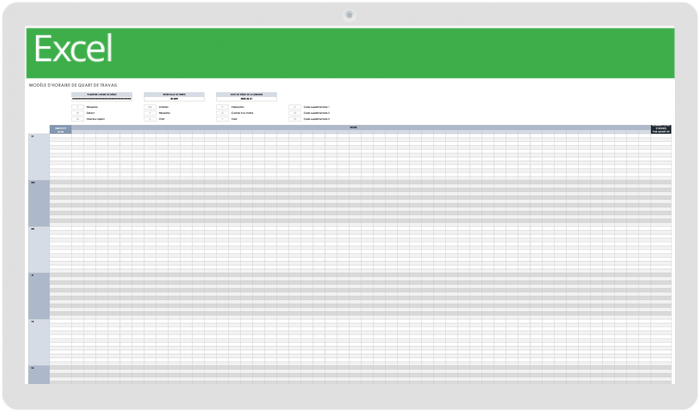 Horaire de travail