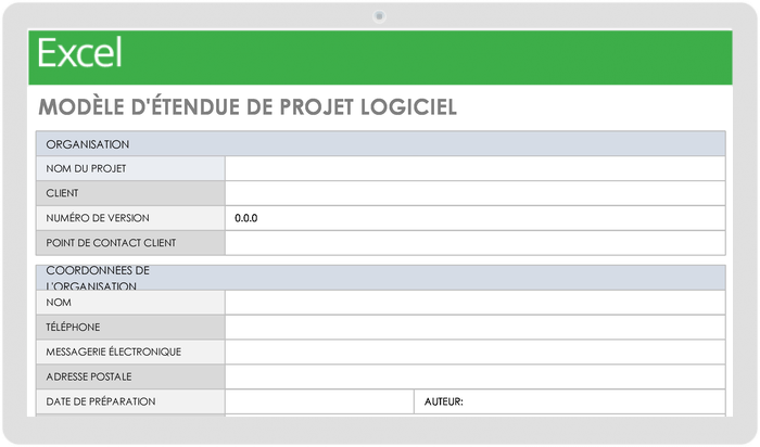 Portée du projet logiciel